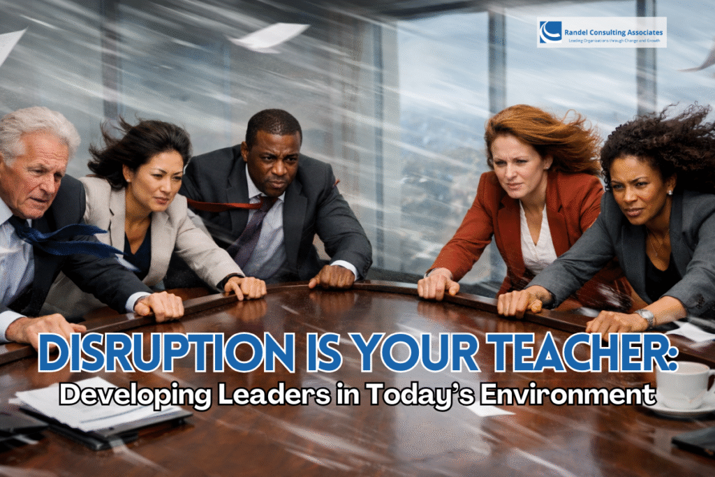 Disruption Is Your Teacher: Developing Leaders in Today’s Environment